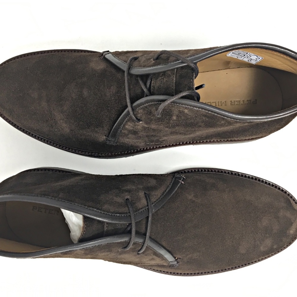 HP Peter Millar-The Collection Chukka-Brown Sz 9.5 - Picture 6 of 8